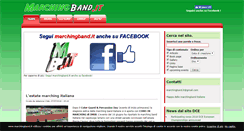 Desktop Screenshot of marchingband.it